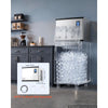 VEVOR Commercial Ice Maker Machine 690 Lbs/24H Stainless Steel Head Only, for Restaurant Bar Cafe, Ice Ready in 15 Mins, with Self-Cleaning, 270 pcs Ice Tray, Adjustable Thickness, AC220-240V 60Hz