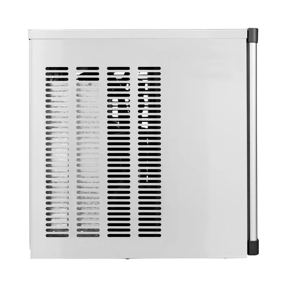 VEVOR Commercial Ice Maker Machine 690 Lbs/24H Stainless Steel Head Only, for Restaurant Bar Cafe, Ice Ready in 15 Mins, with Self-Cleaning, 270 pcs Ice Tray, Adjustable Thickness, AC220-240V 60Hz