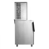 VEVOR Commercial Ice Maker Machine 690 Lbs/24H Ice-Making Stainless Steel, for Bar Cafe Restaurant Business, Ice Ready in 15 Mins, Freestanding with 250 Lbs Ice Storage Bin and Auto Self-Cleaning