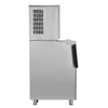 VEVOR Commercial Ice Maker Machine 370 Lbs/24H Ice-Making Stainless Steel, for Bar Cafe Restaurant Business, Ice Ready in 15 Mins, Freestanding with 250 Lbs Ice Storage Bin and Auto Self-Cleaning