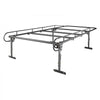 VEVOR Service Body Truck Ladder Rack 1000LBS Capacity Over-Cab Trucks Rack, 21"-31" Height Adjustable, Fit Single/Dual Rear Wheel Utility Truck, Heavy Duty Steel Support for Kayak Surfboard Lumber