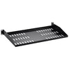 VEVOR 2PCS 1U Server Rack Shelf, 10"/254 mm Depth, 50 lbs Max Load Capacity Vented Cantilever or Wall Mount Rack Mount Shelf with Tray, Good Air Circulation for 19" Network Cabinet or Equipment Rack