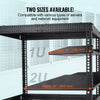 VEVOR 2U Server Rack Shelf, 16"/406mm Depth, 50lbs Max Load Capacity Vented Cantilever or Wall Mount Rack Mount Shelf with Tray, Good Air Circulation for 19"/482.6mm Network Cabinet or Equipment Rack