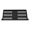 VEVOR 1U Server Rack Shelf, 4 PCS, 50 lbs Max Load-Bearing Vented Cantilever, Wall Mount or Rack Mount Shelf with Tray, 10 in Depth, Good Air Circulation for 19 Inch Cabinet Computer Network Equipment