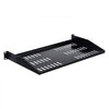 VEVOR 1U Server Rack Shelf, 4 PCS, 50 lbs Max Load-Bearing Vented Cantilever, Wall Mount or Rack Mount Shelf with Tray, 10 in Depth, Good Air Circulation for 19 Inch Cabinet Computer Network Equipment