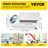 VEVOR Analytical Balance, 5000g x 0.01g Accuracy Lab Scale, High Precision Electronic Analytical Balance, 13 Units Conversion, Counting Function, LCD Display, for Lab University Jewelry