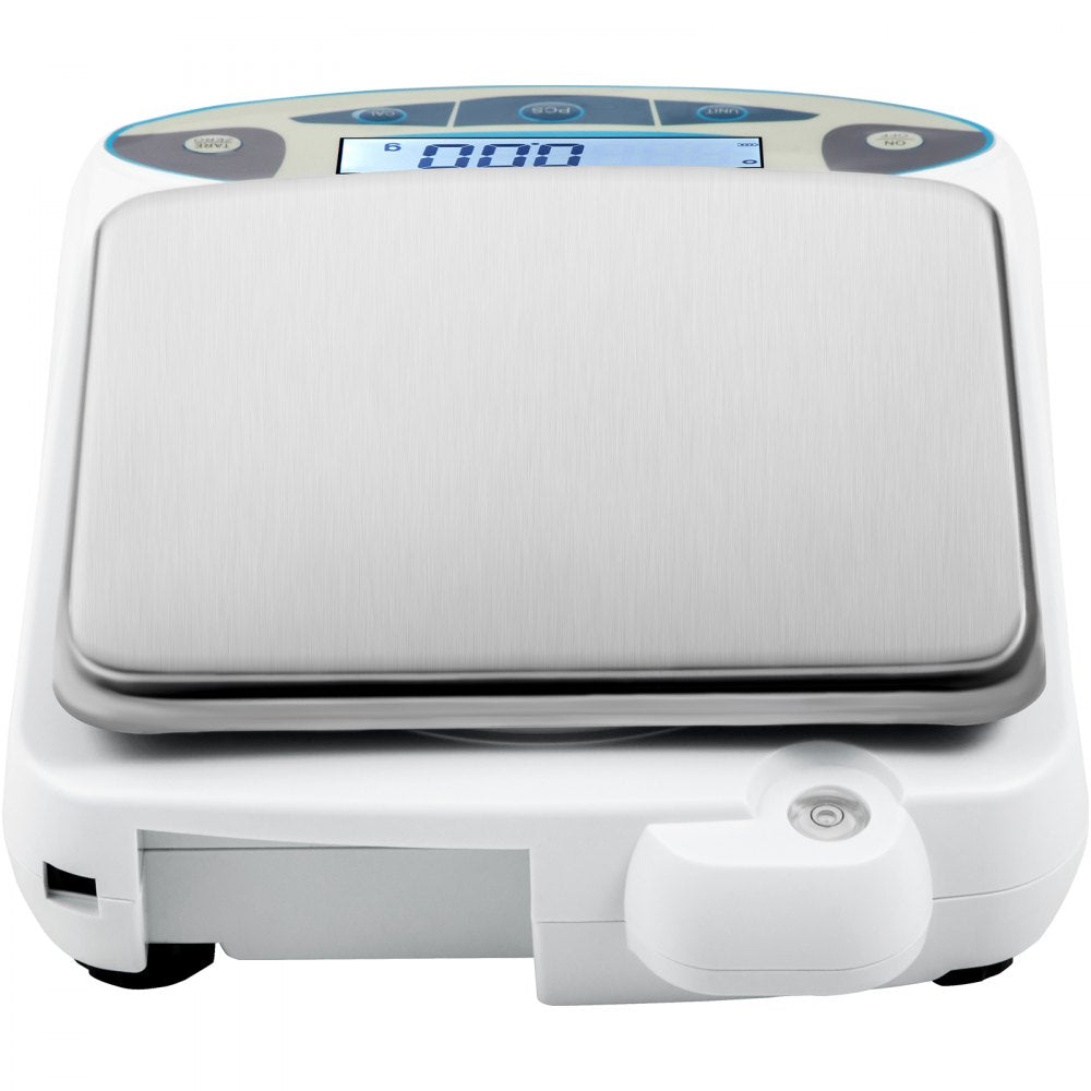 VEVOR Analytical Balance, 5000g x 0.01g Accuracy Lab Scale, High Precision Electronic Analytical Balance, 13 Units Conversion, Counting Function, LCD Display, for Lab University Jewelry