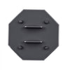 VEVOR RV Leveling Pads, 4-Pack Rubber Trailer Jack Pads, Each with 5000 lbs Capacity, Standard Jack Stabilizer Pad with Large Surface Area, Ideal for Scissor Jack Feet 5th Wheels Class A/C Motorhomes