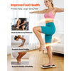 VEVOR Balance Board, Wobble Board Trainer for Adults Foot & Ankle Strengthening, Non-Slip Wood Premium Wooden Balance Training Equipment, Compact with Storage Bag, Ideal for Physical Therapy Exercises