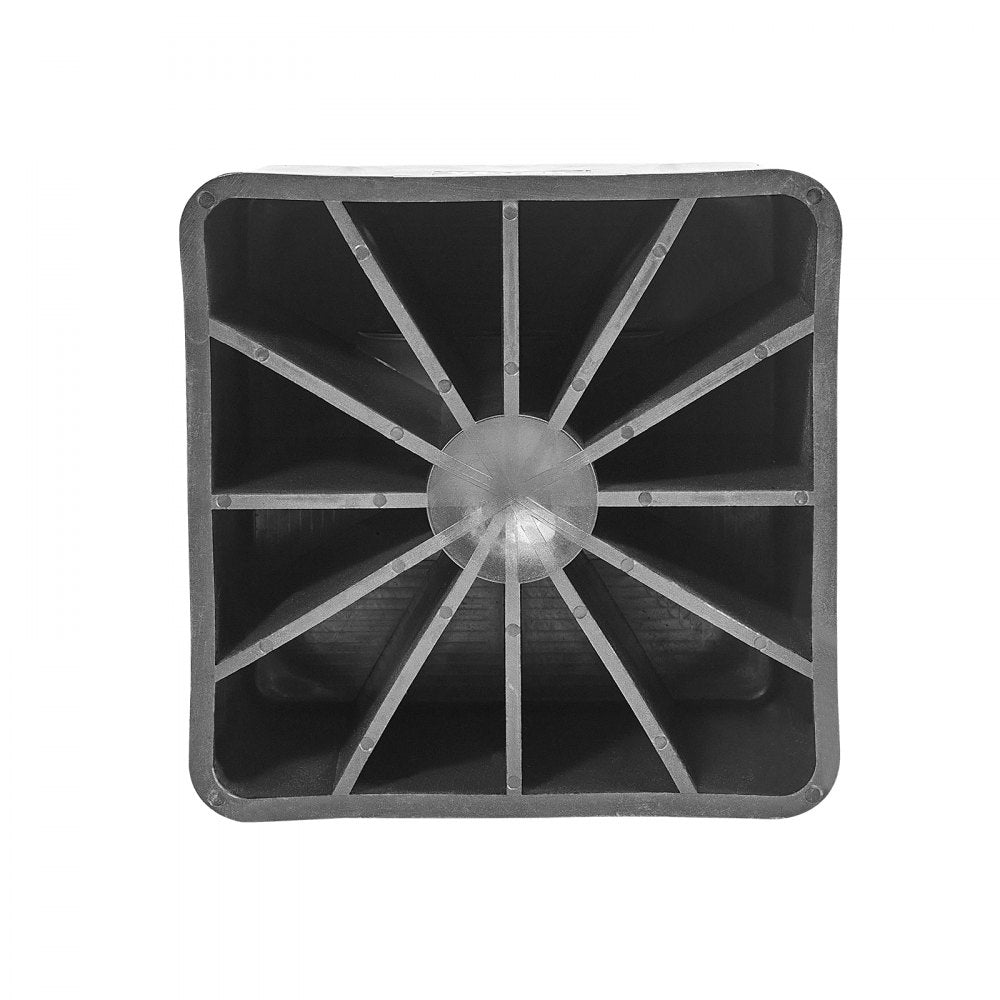 VEVOR Trailer Jack Blocks, 6" High Heavy Duty RV Leveling Blocks, Each with 6000 lbs Capacity, as RV Jack Stand, Stool, Camper Accessories, for Travel Trailers, 5th Wheels Class A/C Motorhomes, 2 Pcs
