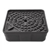 VEVOR Fountain and Water Feature Basin, 30-Inch Disappearing Water Fountain Basin for Landscape and Garden, Supports Up to 500 lbs, Heavy Duty Pond Reservoir for Bubbling Rock & Garden Statues, Black