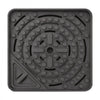 VEVOR Fountain and Water Feature Basin, 30-Inch Disappearing Water Fountain Basin for Landscape and Garden, Supports Up to 500 lbs, Heavy Duty Pond Reservoir for Bubbling Rock & Garden Statues, Black
