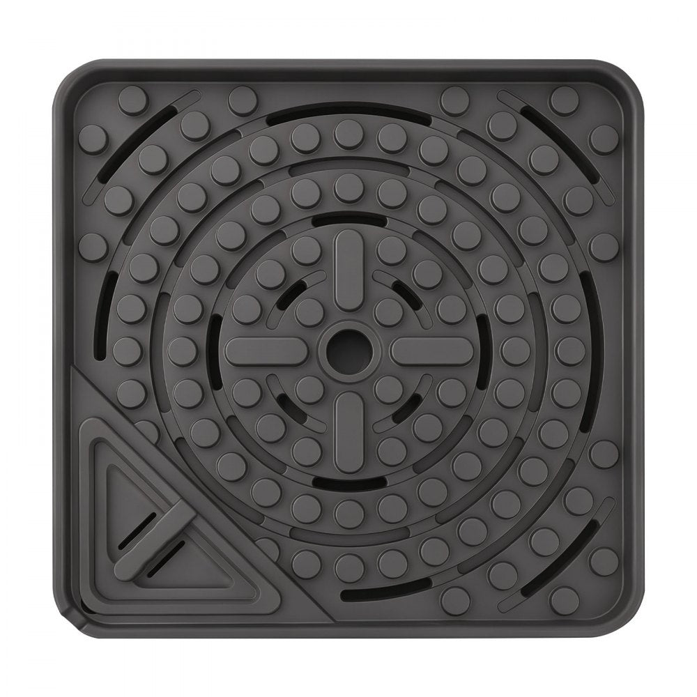 VEVOR Fountain and Water Feature Basin, 30-Inch Disappearing Water Fountain Basin for Landscape and Garden, Supports Up to 500 lbs, Heavy Duty Pond Reservoir for Bubbling Rock & Garden Statues, Black