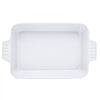 VEVOR Ceramic Baking Dish, Large 9" x 13" Pan, Rectangular Bakeware with Double Handles, Oven Secure, Lasagna Pan, Casserole Dish Deep for Baking and Serving, Thanksgiving & Christmas Present, White
