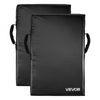 VEVOR Football Blocking Dummy, 24x16 in Blocking Pads, Kick Shield Pad with Handles, High-Density Sponge Tackle Dummies, Heavy Duty Training Equipment for Basketball Hockey Lacrosse, Black, 2PCS