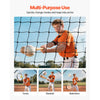 VEVOR Baseball Batting Cage, 19.9 x 12.0 x 8.2 FT Freestanding Portable Batting Cage, Hitting Cages with 30-Ply Knotted HDPE & Pitching Machine Opening, Battings Cages Netting for Indoor Outdoor