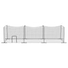 VEVOR Baseball Batting Cage, 39.4 x 12.1 x 10.2 FT Freestanding Portable Batting Cage, Hitting Cages with 45-Ply Knotted HDPE & Long Positioning Ropes, Battings Cages Netting for Indoor Outdoor