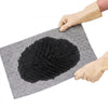 VEVOR Complete Spill Absorbent Kit for Oil & Water, 40PCS Heavy-Duty Oil Absorbent Pads, 3 Socks, 2 Pillows, 5 Hazardous Material Bags, 20-Gallon Wheeled Drum for Garage Workshop Spill Control