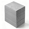 VEVOR Oil & Water Absorbent Pads, 13" x 10" 100-Pack, Heavy-Duty Spill Absorbing Pads, Universal for Gasoline/Engine Oil/Water/Coolant, Durable PP Spill Control Mats for Garage Workshop Factory