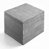 VEVOR Oil & Water Absorbent Pads, 16" x 18" 100-Pack, Heavy-Duty Spill Absorbing Pads, Universal for Gasoline/Engine Oil/Water/Coolant, Durable PP Spill Control Mats for Garage Workshop Factory