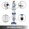 VEVOR Jacketed Reactor 5L Laboratory Glass Reactor, Jacketed Glass Reactor, Chemical Reaction Vessel, Lab Jacketed Reactor, Reaction Vessel Chemistry, With Digital Display, For Reaction Distillation