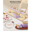 VEVOR Soap Cutter, 0-2 inch Adjustable Thickness, Wood Soap Slicer with Stainless Steel Adjustable Wire Tension, with Extra Wires, Multi Handmade Cutter for Candles, DIY Making Cutting Tool