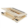 VEVOR Soap Cutter, Cut 1-12 Bars, Precisely and Accurately Cut 1" Bars, Wood Frame With Stainless Steel Wire, with Extra Wires, Multi Handmade Soap Wire Cutter for Candles, DIY Making Cutting Tool