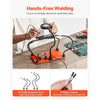 VEVOR Magnetic Helping Hands Soldering Station, 4 Flexible Arms Third Hand Soldering Tool, with 3X LED Magnifying Lamp, 4 PCB  Pillar Holder & Heavy-Duty Base, Electronic Repair Craft Hobby DIY