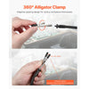 VEVOR Magnetic Helping Hands Soldering Station, 4 Flexible Arms Third Hand Tool, with Alligator Clips & Non-Slip Heavy-Duty Steel Base, Soldering Helping Hands for Electronic Repair Craft Hobby DIY