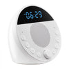 VEVOR Sound Machine, 18 Soothing Sleep Sounds and 7-Color Night Light, 5-in-1 White Noise Sound Machine with Dual Alarms, Auto-Off Timer and Memory Function, for Baby, Adults, Home, Office & Travel