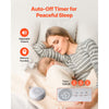 VEVOR Sound Machine, 20 Soothing Sleep Sounds, 4-in-1 Hangable White Noise Sound Machine with Auto-Off Timer, Soft Ring Light, Memory Function and Child Lock, for Baby, Adults, Home, Office & Travel