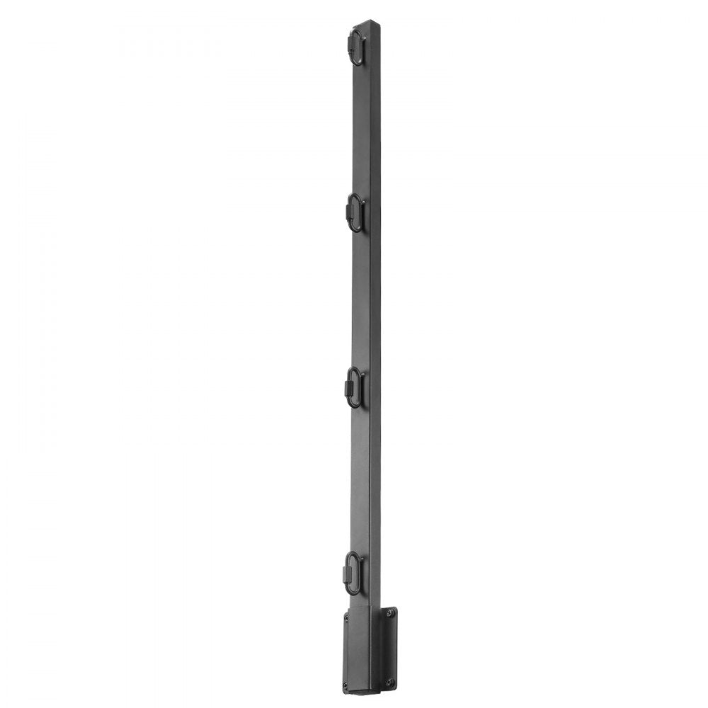 VEVOR Fence Post Extender, 12 Packs 32.1 in Barbed Wire Arm, Sturdy Steel Fence Height Extender, Flat or Surface Mounted  Barbed Wire Extension Arms, Protect Privacy and Prevent Pets Jumping Off