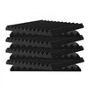 VEVOR Acoustic Foam Panels, 80 Pack 12 x 12 x 1 inches, High Density Soundproof Wall Panels,Fire-Resistant Acoustic Panels,Sound Dampening Absorbing Panels for Studio Wall and Ceiling,Black