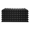VEVOR Acoustic Foam Panels, 80 Pack 12 x 12 x 1 inches, High Density Soundproof Wall Panels,Fire-Resistant Acoustic Panels,Sound Dampening Absorbing Panels for Studio Wall and Ceiling,Black
