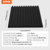 VEVOR Acoustic Foam Panels, 52 Pack 12 x 12 x 1 inches, High Density Soundproof Wall Panels,Fire-Resistant Acoustic Panels,Sound Dampening Absorbing Panels for Studio Wall and Ceiling,Black