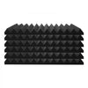 VEVOR Acoustic Foam Panels, 52 Pack 12 x 12 x 1 inches, High Density Soundproof Wall Panels,Fire-Resistant Acoustic Panels,Sound Dampening Absorbing Panels for Studio Wall and Ceiling,Black