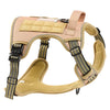 VEVOR Dog Harness for Large Dogs, No Pull Tactical Dog Harness Adjustable Pet Vest, with Handle, Metal Rings, Buckles, Reflective Stitching Nylon Oxford Fabric, for Training, Walking, and Hiking