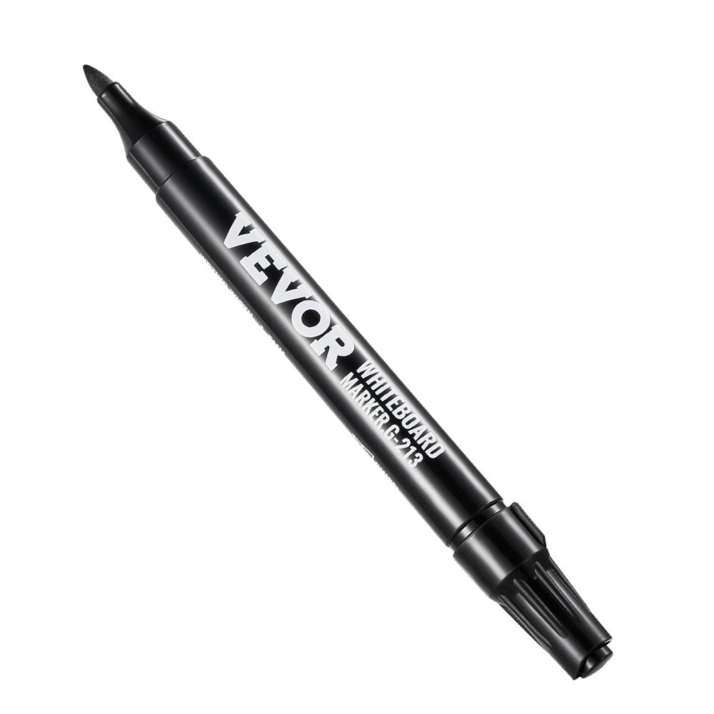 VEVOR Black Dry Erase Markers, 36 Pack Low-Odor Whiteboard Markers with Chisel Tip, Easily Clean Dry Erase Markers Bulk for School Office Home