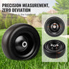 VEVOR Tubeless Mower Wheels, 11x4-5" Size, Pair of Flat-Free PU Tires on Rims, 3.4" Hub, 3/4" Bushing, Includes 20 Adapters, Suitable for Riding Mowers and Lawn Tractors