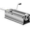 VEVOR Manual Sausage Stuffer, 5 L / 11 LBS Horizontal Sausage Machine, Dual-Speed Meat Stuffer, Made of Food-Grade 304 Stainless Steel, Includes 5 Stuffing Tubes, for Home Kitchen Restaurant Commercia