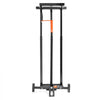 VEVOR Ride on Lawn Mower Lift Jack, 880 Lbs Weight Capacity, Telescopic Maintenance Jack with Crank Handle & Power Tool Handle, Foldable Lawn Tractor Lifter for Lawn Mowers and Garden Tractors, Black