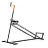 VEVOR Ride on Lawn Mower Lift Jack, 880 Lbs Weight Capacity, Telescopic Maintenance Jack with Crank Handle & Power Tool Handle, Foldable Lawn Tractor Lifter for Lawn Mowers and Garden Tractors, Black