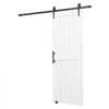 VEVOR Sliding Barn Door, 36 x 84 inch, High-Strength MDF Panel, Barn Door with Hardware Kit, Water-Proof PVC Surface, Easy to Install, H-Frame, Smoothly and Quietly Sliding for Living Room, Bathroom