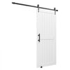 VEVOR Sliding Barn Door, 36 x 84 inch, High-Strength MDF Panel, Barn Door with Hardware Kit, Water-Proof PVC Surface, Easy to Install, H-Frame, Smoothly and Quietly Sliding for Living Room, Bathroom