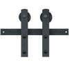 VEVOR 10FT Sliding Barn Door Hardware Kit, 330LBS Loading Heavy Duty Barn Door Track Kit for Single Door, Fit 4.6-5.2FT Wide and 1.3"-1.8" Thick Door Panel, with Smooth & Silent Pulley (I Shape)