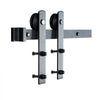 VEVOR 10FT Sliding Barn Door Hardware Kit, 330LBS Loading Heavy Duty Barn Door Track Kit for Single Door, Fit 4.6-5.2FT Wide and 1.3"-1.8" Thick Door Panel, with Smooth & Silent Pulley (I Shape)