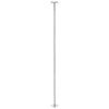 VEVOR Professional Dance Pole, Static/Spinning Dancing Poles, 82-118 in, Fixed-Mount Exercise Dancing Pole for Fitness, Adjustable Height, 45 mm Heavy-Duty Steel Build, 440 lb Capacity, Silver