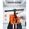 VEVOR 1"-3" Pipe Alignment Clamp Tool, Precision 3-Point Alignment Tool with T-Handle & Quick Release Button, High-Strength Steel Pipe Clamp for Piping Welding & Fabrication