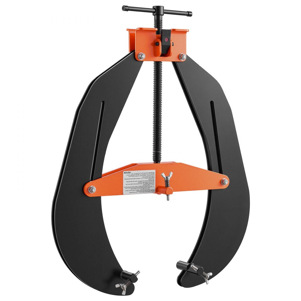 VEVOR 203.2–508 mm Pipe Alignment Clamp Tool, Precision 3-Point Alignment Tool with T-Handle & Quick Release Button, High-Strength Steel Pipe Clamp for Piping Welding & Fabrication