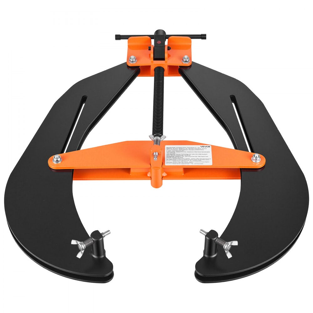 VEVOR 203.2–508 mm Pipe Alignment Clamp Tool, Precision 3-Point Alignment Tool with T-Handle & Quick Release Button, High-Strength Steel Pipe Clamp for Piping Welding & Fabrication
